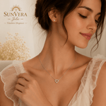 Eternal Heart Moissanite Necklace - Necklace - Sunvera Jolie