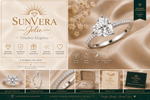 Eternal Rose Gold Moissanite Ring — SunVera Jolie - Ring - Sunvera Jolie
