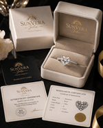Eternal Rose Gold Moissanite Ring — SunVera Jolie - Ring - Sunvera Jolie