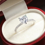 Eternal Rose Gold Moissanite Ring — SunVera Jolie - Ring - Sunvera Jolie