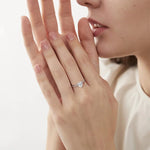 Eternal Rose Gold Moissanite Ring — SunVera Jolie - Ring - Sunvera Jolie