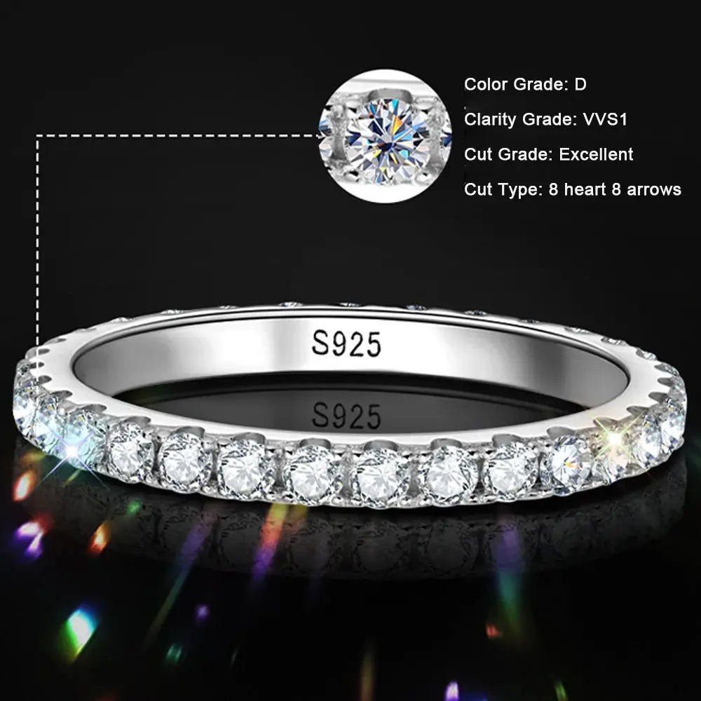 Sunvera Jolie – Eternal Shine Moissanite Ring | Timeless Elegance - Sunvera Jolie