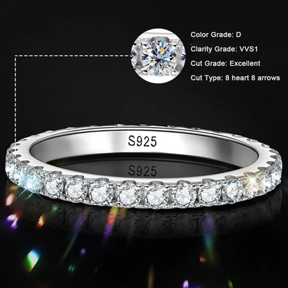 Sunvera Jolie – Eternal Shine Moissanite Ring | Timeless Elegance - Sunvera Jolie