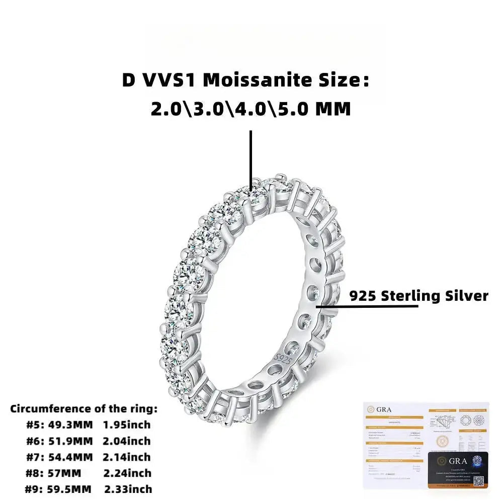 Sunvera Jolie – Eternal Shine Moissanite Ring | Timeless Elegance - Sunvera Jolie