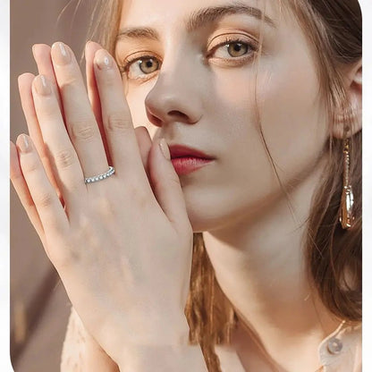 Sunvera Jolie – Eternal Shine Moissanite Ring | Timeless Elegance - Sunvera Jolie