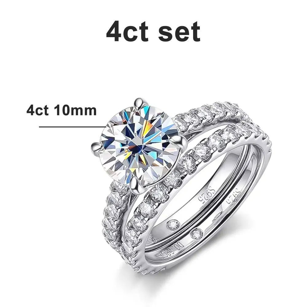 SunVera Jolie – Eternal Shine Moissanite Ring | Timeless Elegance - Jewelry - Sunvera Jolie
