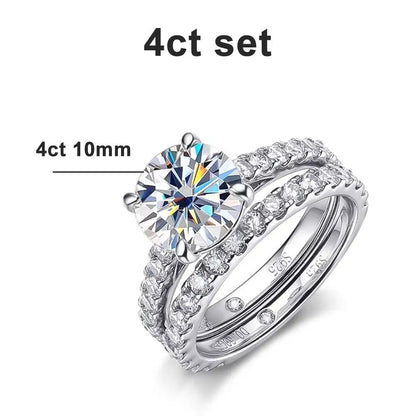 SunVera Jolie – Eternal Shine Moissanite Ring | Timeless Elegance - Jewelry - Sunvera Jolie