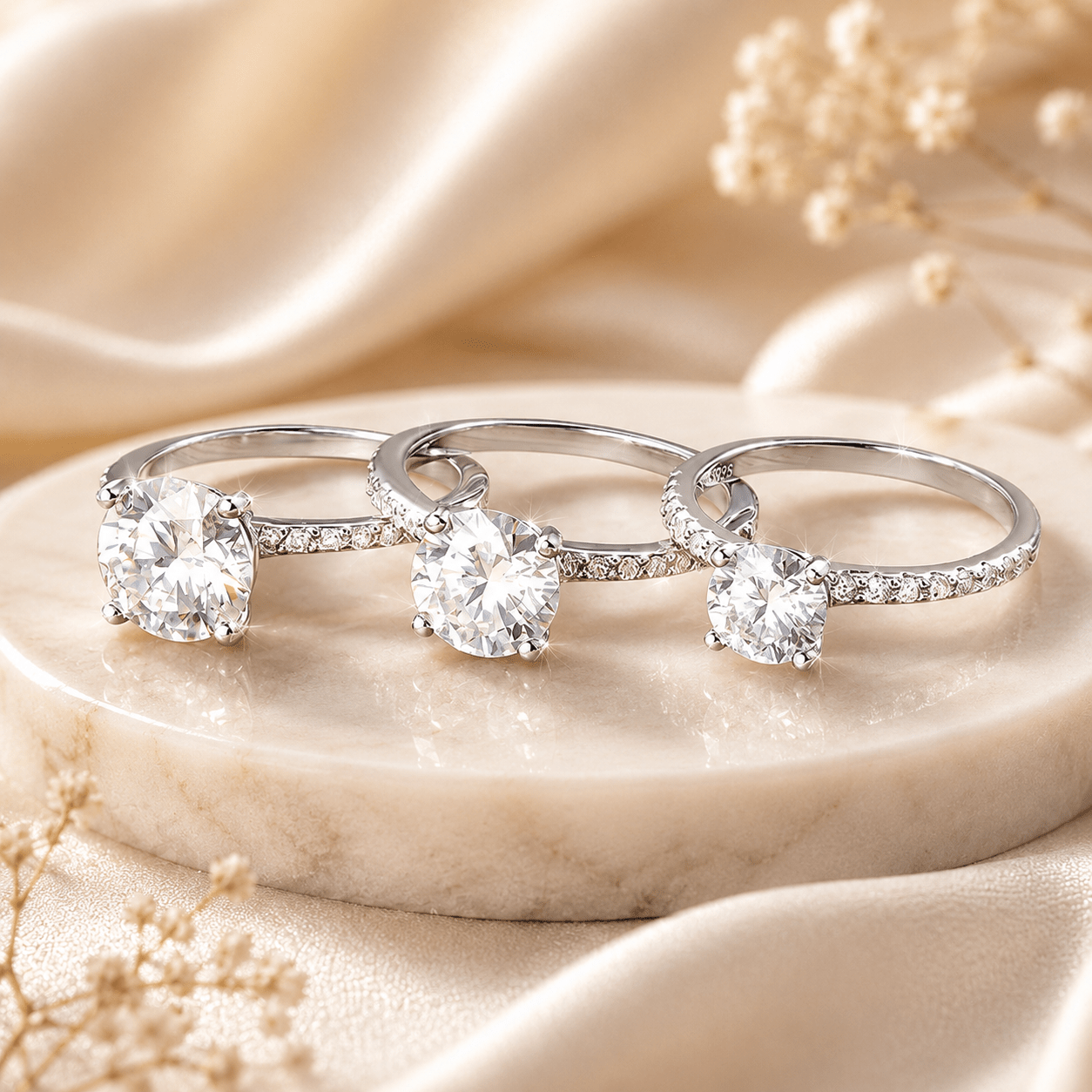 SunVera Jolie Rose Gold Eternity Ring - Jewelry - Sunvera Jolie