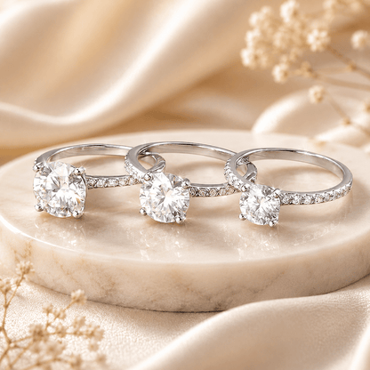 SunVera Jolie Rose Gold Eternity Ring - Jewelry - Sunvera Jolie