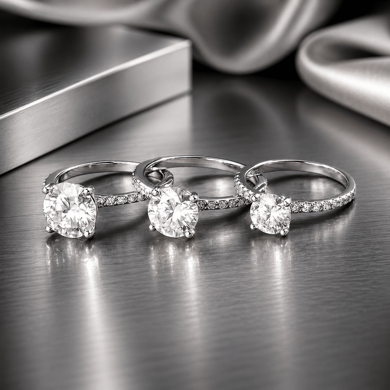 SunVera Jolie Rose Gold Eternity Ring - Jewelry - Sunvera Jolie